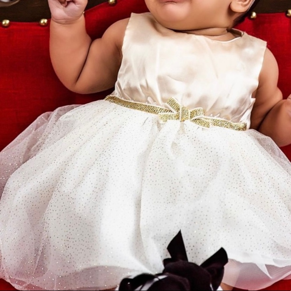 Nanette Baby Holiday Dress with Matching Coat